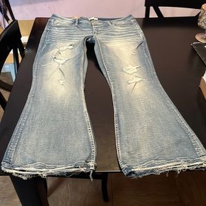 BUCKLE BNWT BKE FLARE/STRETCH JEANS 36/31.5 “PAYTON” w/destruction free shipping